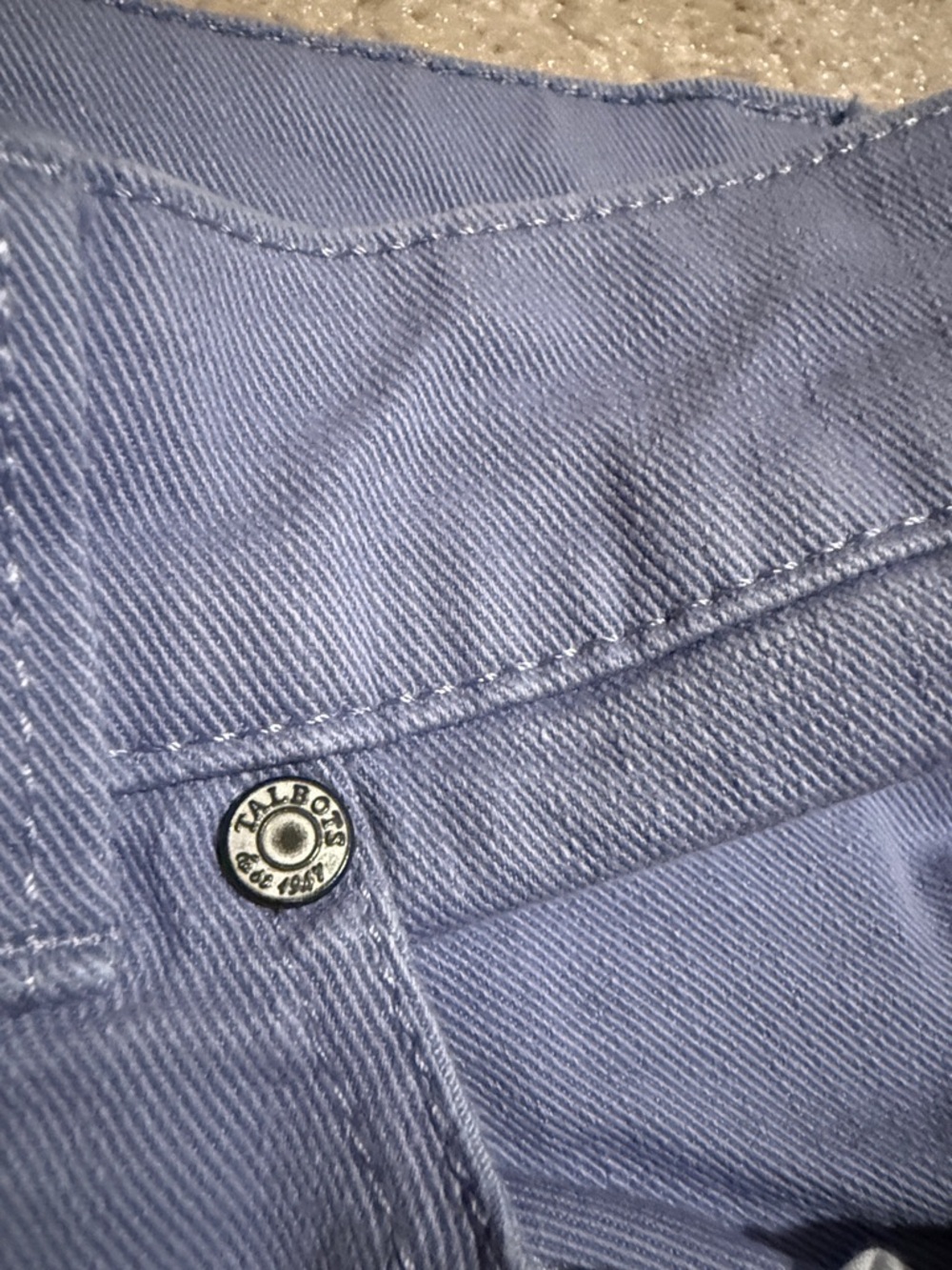 Talbots Light Dusty Blue Jeans - Picture 5 of 7
